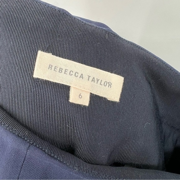Rebecca Taylor Cady navy blue culottes 6‎ - Picture 10 of 15